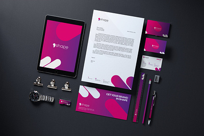 Brand Identity 9shape Studio brand designer brand identity