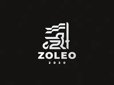 Leo concept leo lion logo