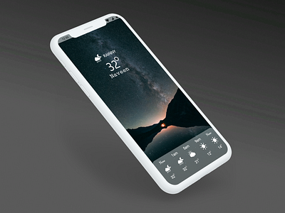 weather design app dailyui dailyuichallenge design illustration ui ux