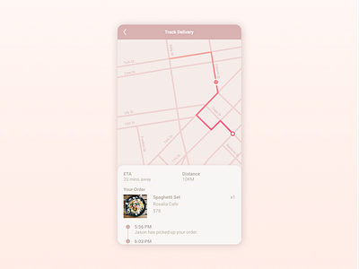 Daily UI :: 020 - LocationTracker app dailyui design location tracker mobile ui
