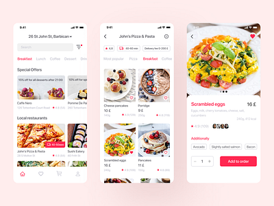 Food delivery app app applicaiton delivery delivery app design food food app food delivery food delivery app ios ios app ios design mobile mobile app restaurant restaurant app ui uiux ux web