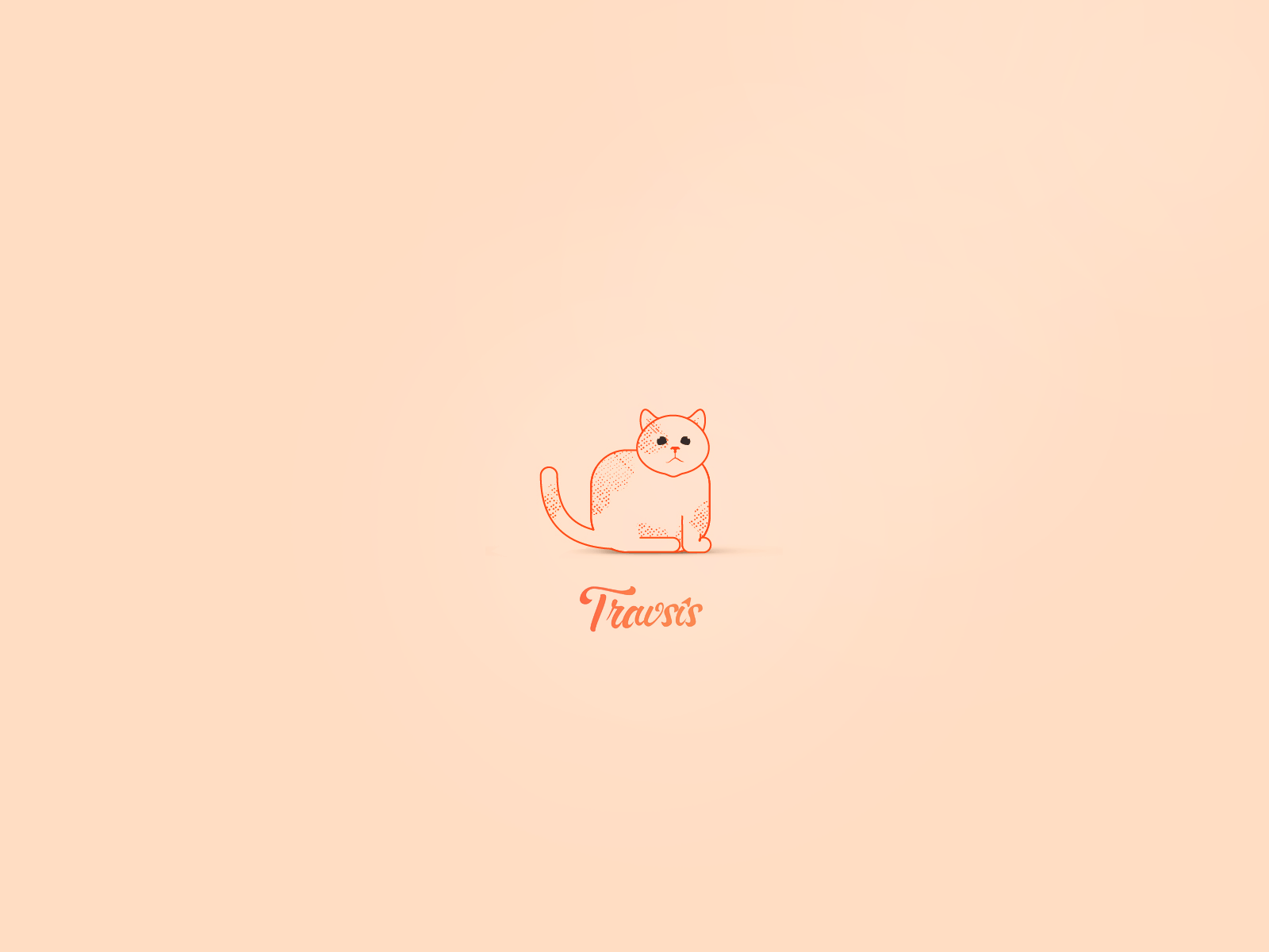 loading cat animation illustration ux design vector