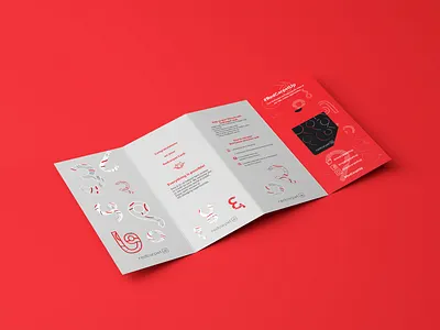 REDCARPETUP SIM CARD BROCHURE advertising brand design brand identity brouchure design simcard