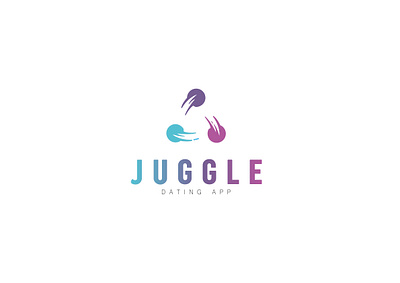 JUGGLE DATING APP branding design icon illustration illustrator logo typography ui ux vector