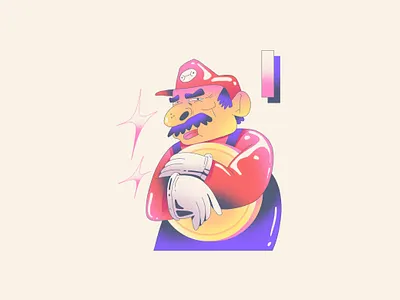 Illustration II for Retina Magazine - August 2020 character color design dribbble illustration shapes