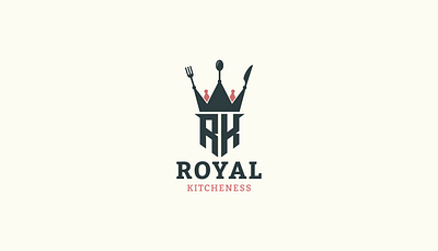 Royal Kitcheness Logo brand branding design graphic graphicdesign icons logo logo book logo design branding logo designer logo designs logodesign minimal minimalist logo ui ux
