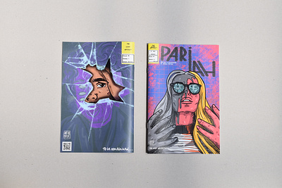 PARIAH COMIC abstract character comic comicbook concept design graphic graphic design illustration narrative procreate published visualcommunication