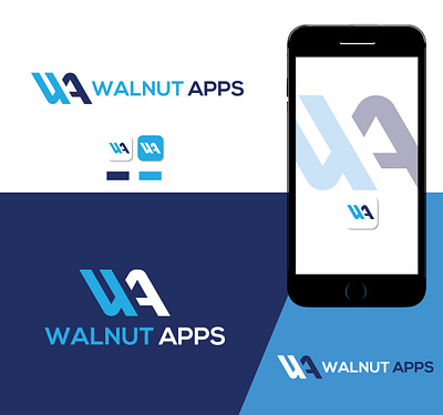 wa logo ahmdmasum brand identity custom logo logo design logobrand logodesigner logoinspiration logotype logotype design minimal minimalist logo msmcreation