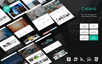 Celano - Business Multipurpose Clean Bootstrap Html Template agency creative ecommerce fashion store illustration landing page minimal multipurpose portfolio psd template