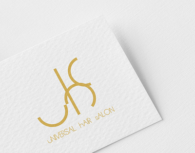 "uhs" Hair Salon Minimal Logo branding design illustration logo logo design logodesign logos logotype minimal minimalism minimalist minimalist logo minimalistic modern typography typography art typography design typography logo vector