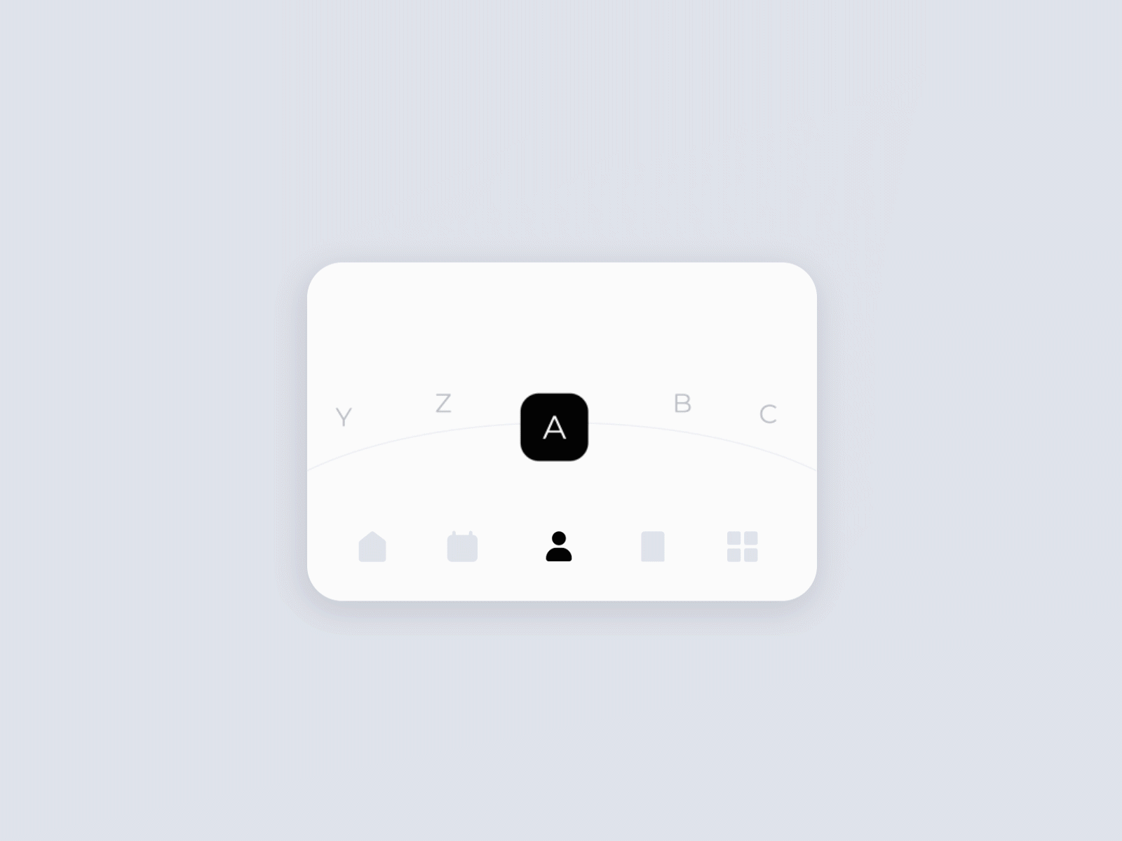 NYFW Micro Interaction after effects animation black and white clean ui components design components flat design icon design iconography micro animation micro interaction micro interactions microinteraction minimal ui motion swipe tabbar ui ui ux ui design