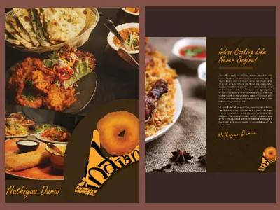 Cookbook Project with InDesign graphicdesign indesign