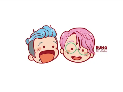 Kumo Studio Team rebound stationary stickermule