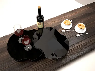 Ergonomic Tray for waiters design ergonomy product design