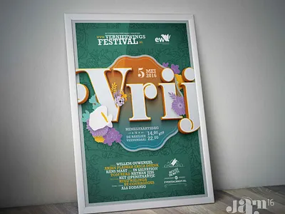 Freedom and renewal Festival event expo design poster art poster design