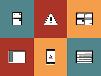 Project Illustrations design graphics icon set illustration portfolio site
