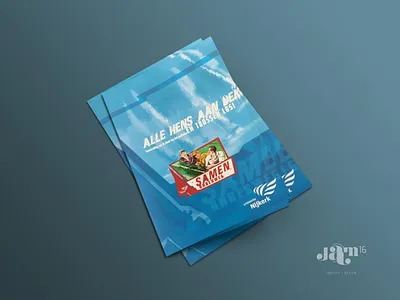 Team folder design branding graphic design illustration logo design print design