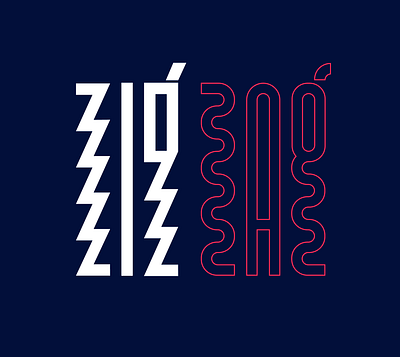 ZIGZAG design handlettering illustration letterdesign lettering lettering art type type design typedesign typography