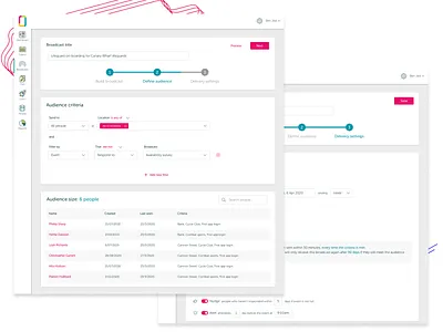 OurPeople triggers concept design ui ux