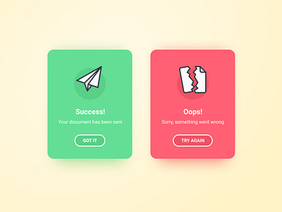 Flash Message dailyui design document error flash message message success ui