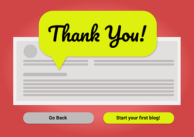 Thank You Screen uidesign uiux uxdesign