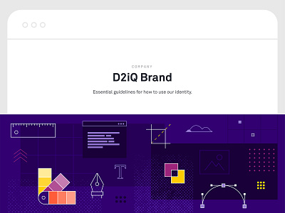 Brand Header brand guidelines d2iq header header image illustration mesosphere