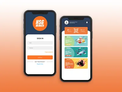 memberapp improve app branding design illustration mobile mobile ui mockup ui ui design uiux ux
