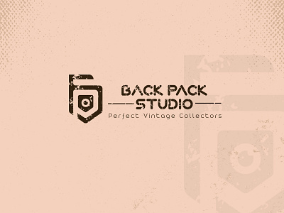 Back Pack Studio album branding creative logo graphic design illustration inspiration inspired letter mark logo logo deisgn minimal logo photo photograhy photography logo retro logo sketch studio logo studio shot vectorart vintage logo vintage style