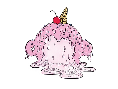 SurveyMonkey Anniversary Logomark - Designer Rovana Lee anniversary celebration design illustration logo logomark procreate art surveymonkey