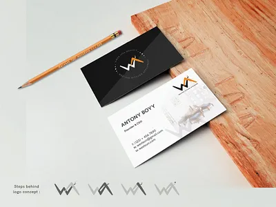 Mockup of my logo design art branding design flat icon illustrator lettering logo minimal vector