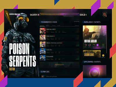 Ghost Recon: Devastation colorful dashboard dlc ghost recon illustraion promo ubisoft ui