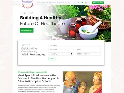 Medical Website ecommerce medical app medical care medical design typography