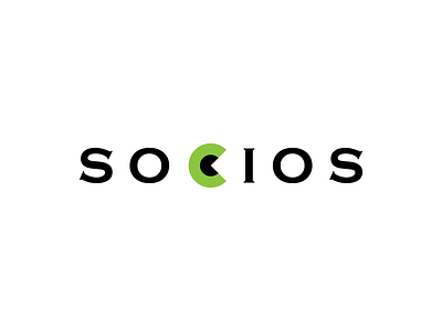 Socios branding graphic design lettermark logo logotype minimalist logo research sociology socios statistics