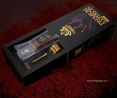 Karkom Khorasan packaging design design italy package design packaging saffron saffron packaging design zarifgraphic