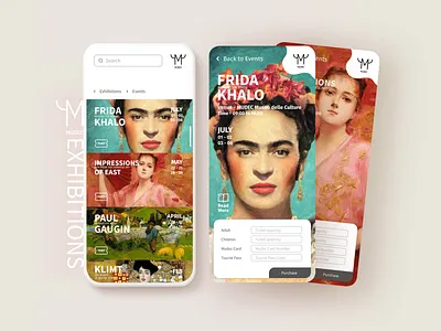 MUDEC Museo delle Culture app culture cultures design frida kahlo fridakahlo italy milano mudec museo museum museum of art museums ticket ui ux