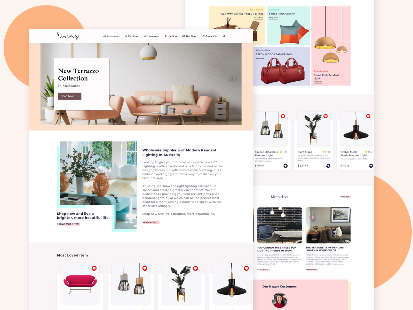 Example of Ecommerce Website Design