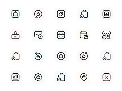 Myicons — Shopping, Ecommerce vector line icons pack essential icons flat icons icon design icon pack icons icons design icons pack interface icons line icons myicons ui ui design ui designer ui icons ui kit ui pack ui set web design web designer web ui