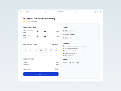 Travel platform. Stage of booking a tour. design flat mi minimal product ticket tourism travel typography ui