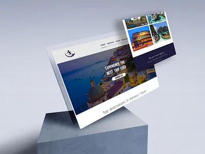 Website Astraion travel agency web design webdesign website website builder website concept website design