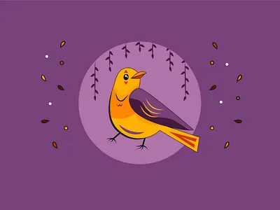 Smiling Bird 2d 2d art art artwork bird bird illustration branding character color design designs draw flat illustration illustrations illustrator logo smile smiling vector