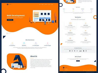 Web Development art color creative creative logo design icons illustration illustrator minimal minimilist typography ui ux vector vectors web website