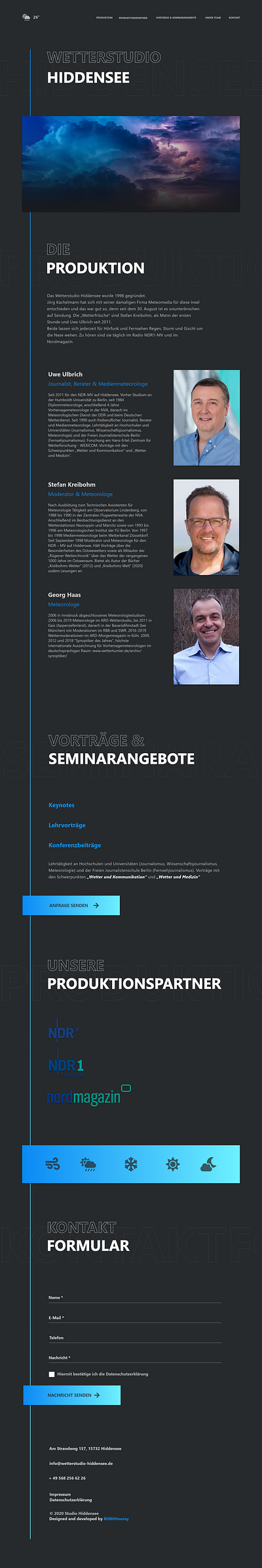 Icons Weather Forecast Studio Concept branding concept icons landingpage typography ui web