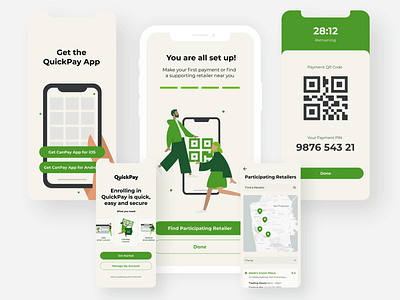 QuickPay | Payment Facilitator mobile design payment app product design progressive web app ui design ux design