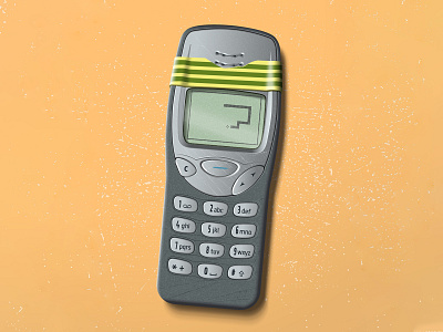 nokia3210 3210 adobe illustrator cellphone digitalart illustration illustrator mobile nokia vector vectorart