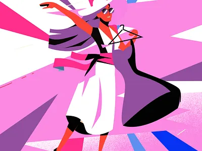 The Fashionista: GRL PWR 2danimation 3dart aftereffects animation branding design designmatters illustration illustrator motion motiondesign motiongraphics motionographer sketch sugarblood sunset supersequential travel vector xuxoe