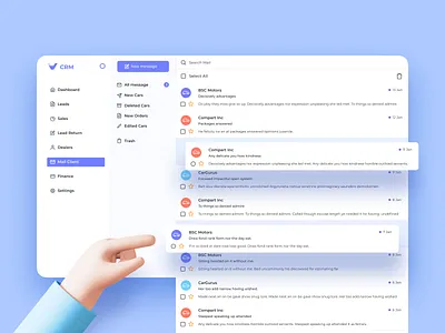 VAC | CRM 3d app creative crm design figma free freebie management app sales ui uiux ux uxui vector web app web design webdesign