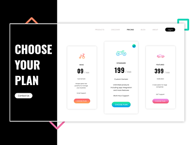 Pricing adobe xd dailyui dailyuichallenge illustration pricing plans uidesign web design webui