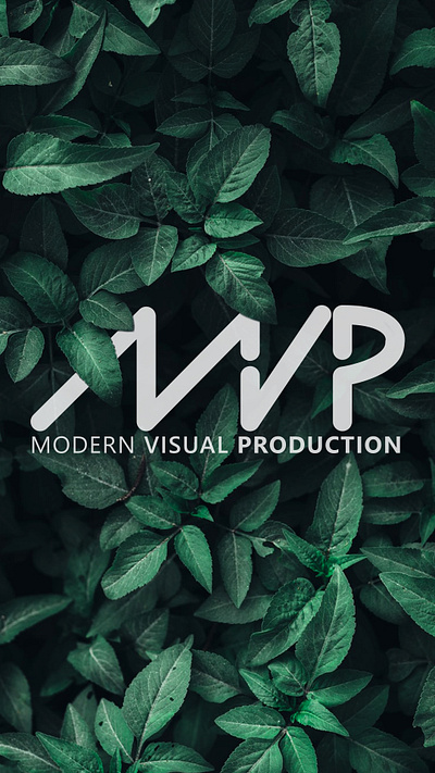 Modern Visual Production logo vector