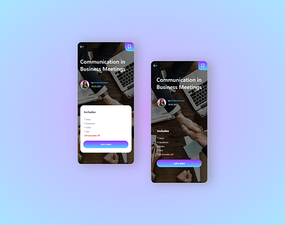 Swap - Course Overview / Social Elearning Network concept course elearning mobile mobile ui social media social network ui