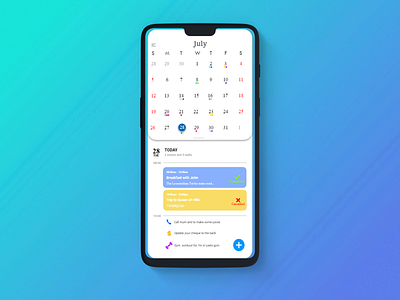 Calendar Event Design app dailyui dailyuichallenge design icon ui ux